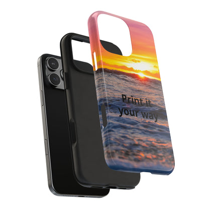 Custom Photo Phone Case — Add Your Own Photo & Text | Personalized iPhone & Samsung Case