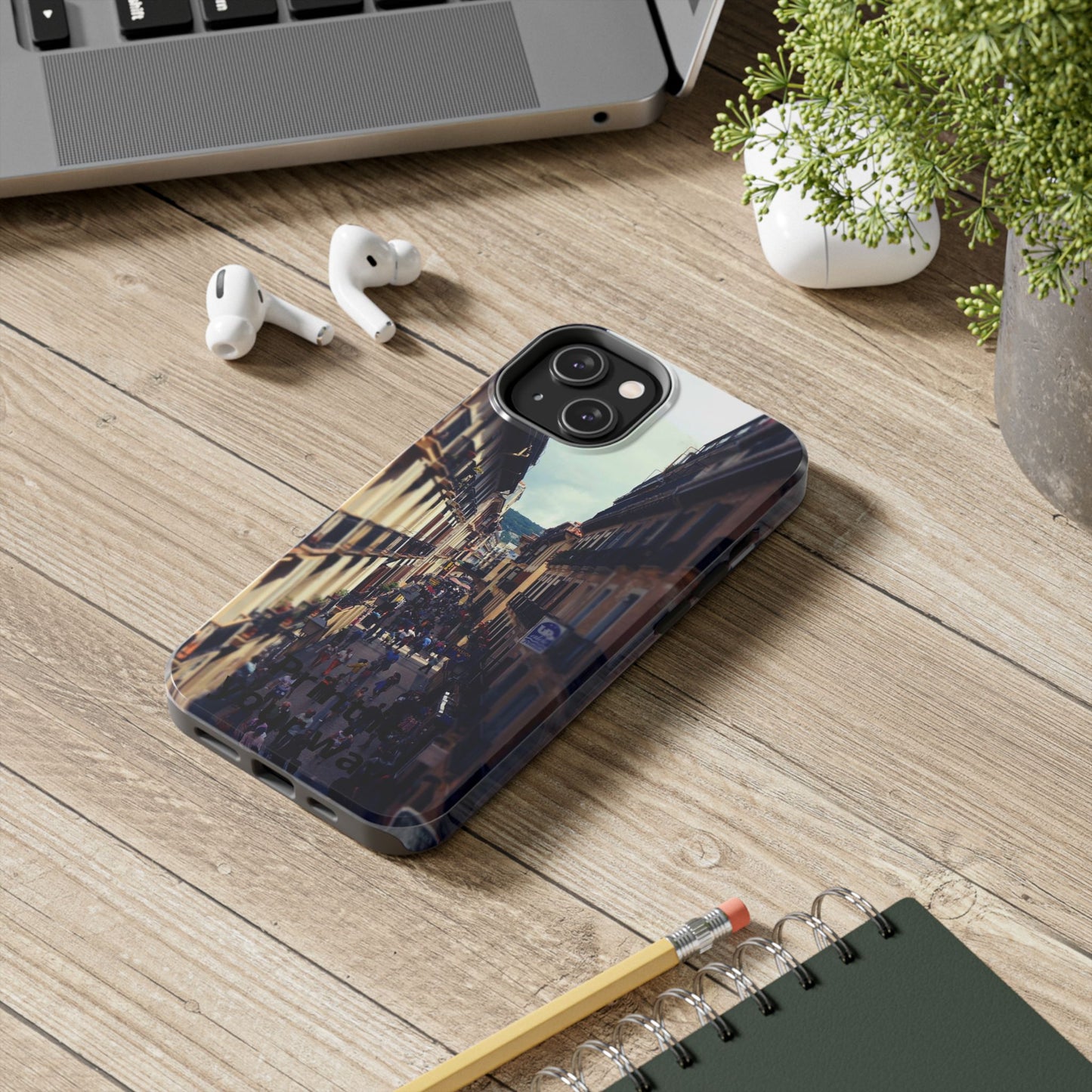 Custom Photo Phone Case — Add Your Own Photo & Text | Personalized iPhone & Samsung Case