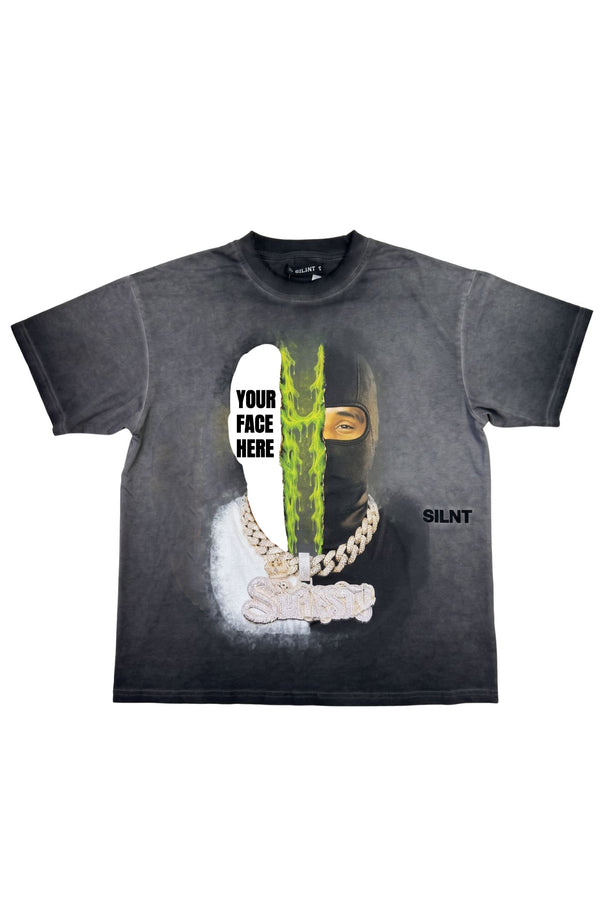 Pooh Shiesty Face Off Tee — Your Face Edition