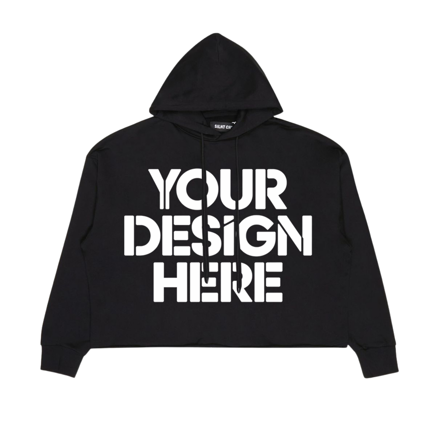 The Mod Crop | Custom French Terry Hoodie