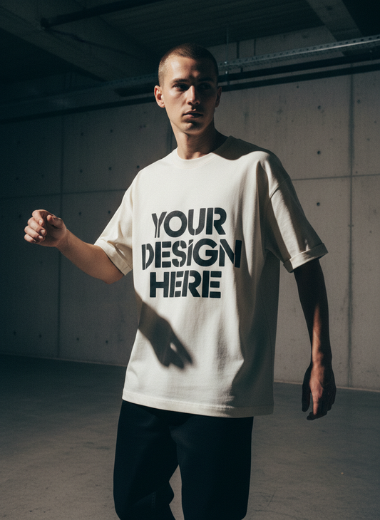 The Vintage Stitch | Custom Heavyweight Boxy Tee